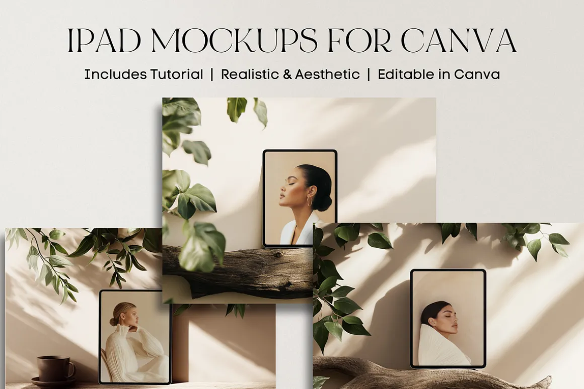 Canva iPad Mockup, iPad Pro Mockups