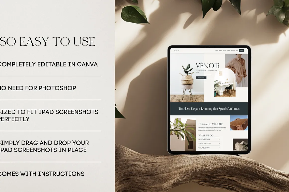 Canva iPad Mockup, iPad Pro Mockups