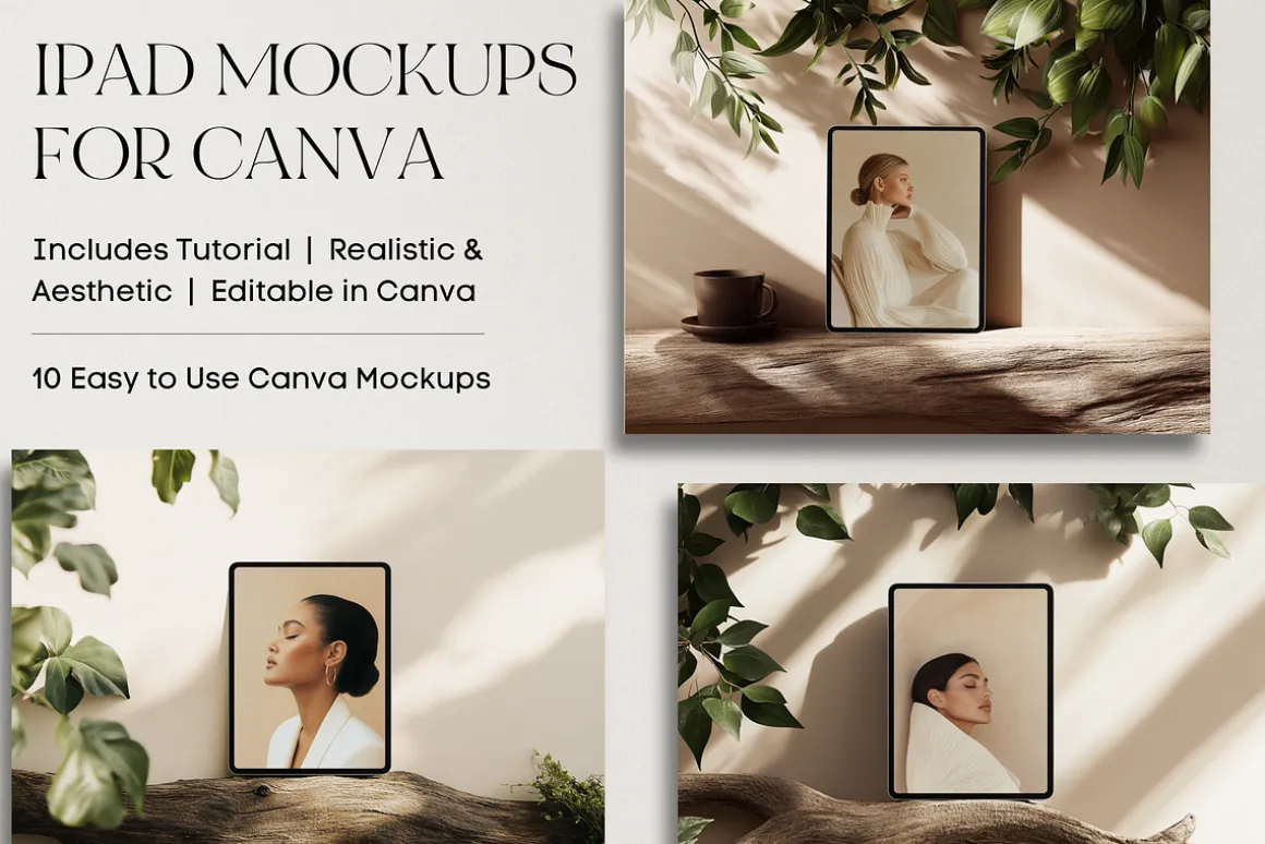 Canva iPad Mockup, iPad Pro Mockups