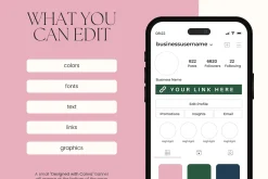 Canva Link in Bio Template