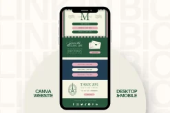 Canva Link in Bio Template