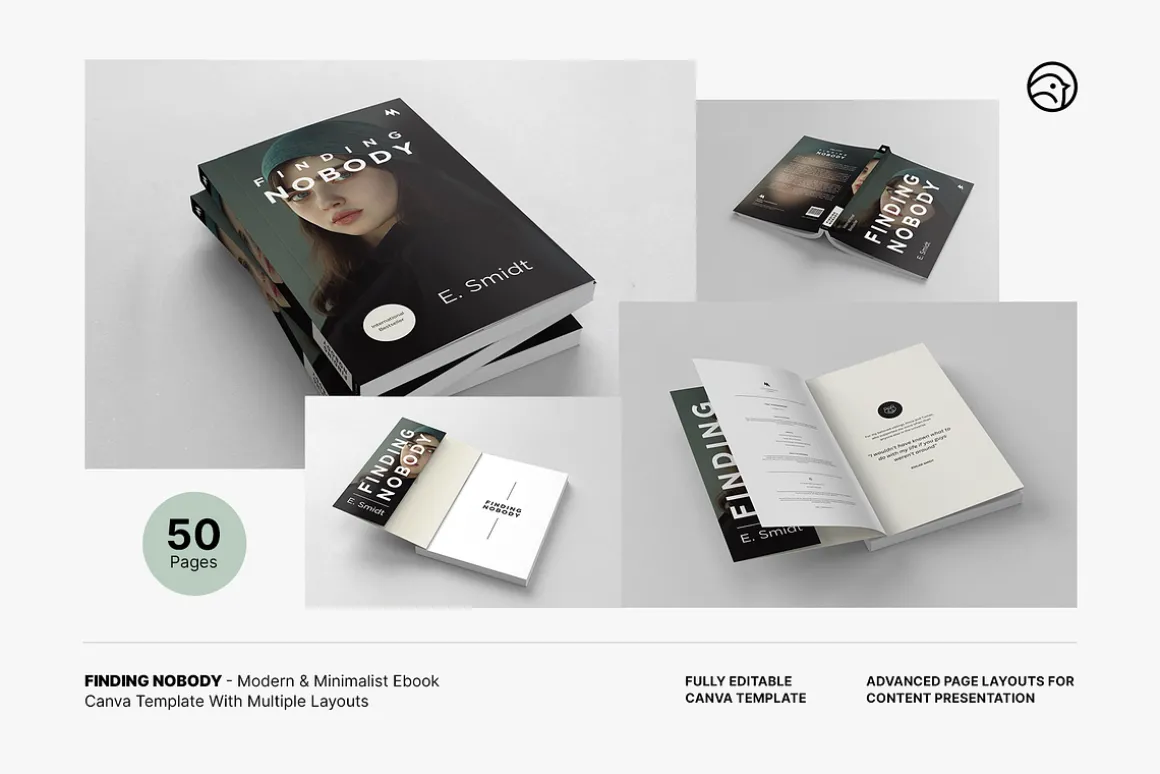 Canva: Minimalist Ebook Template Kit