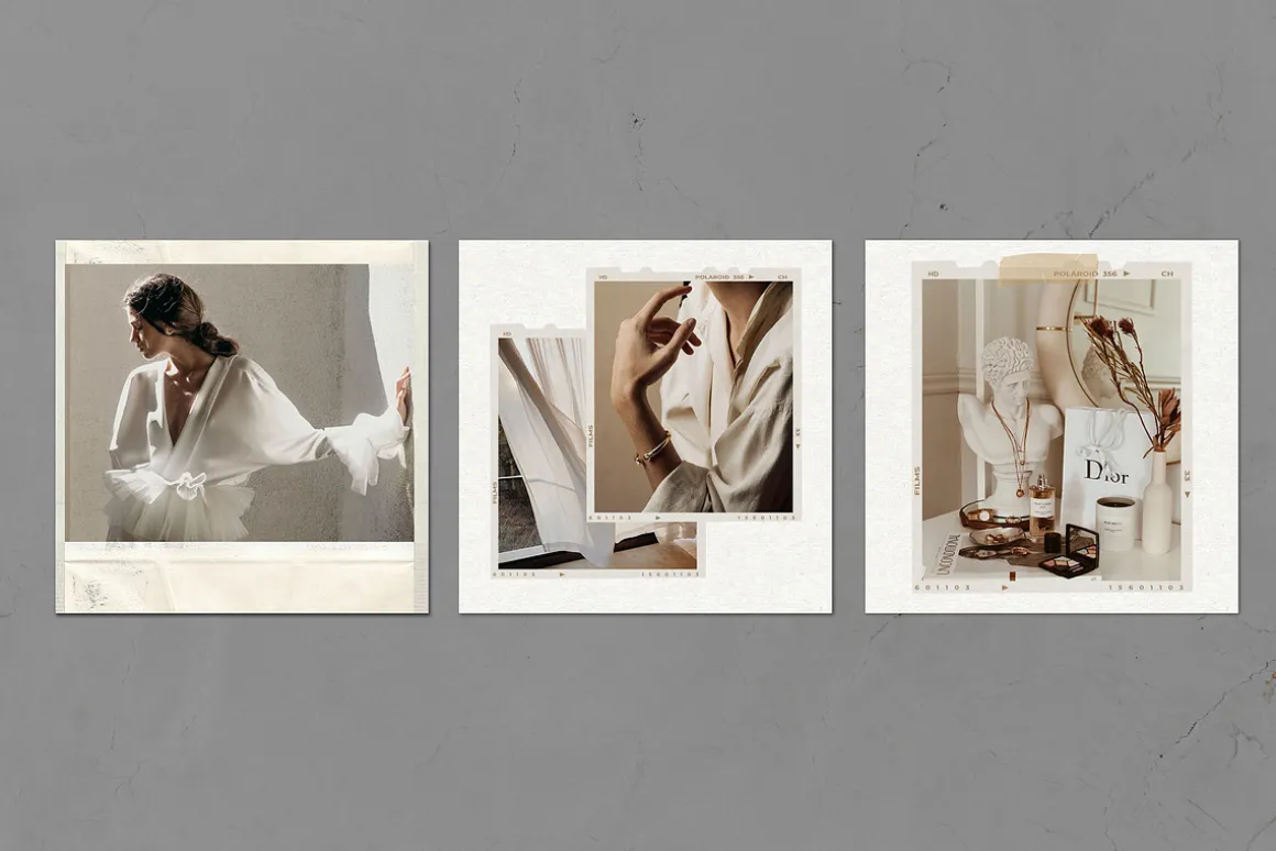 CANVA & PS / 120 Film Frames