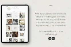 CANVA & PS/Paper love Instagram pack