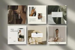 CANVA & PS/Paper love Instagram pack