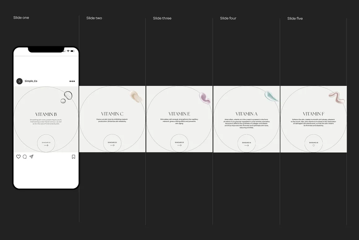CANVA & PS/Skin Care Social Media
