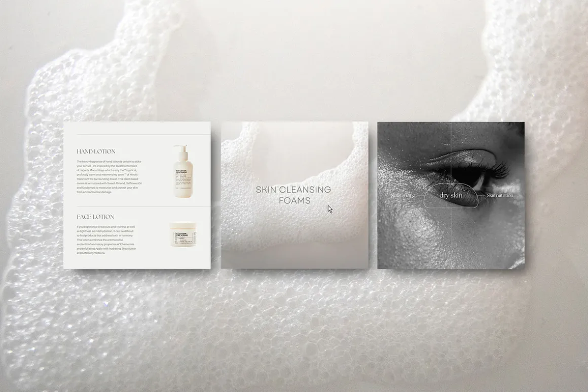 CANVA & PS/Skin Care Social Media
