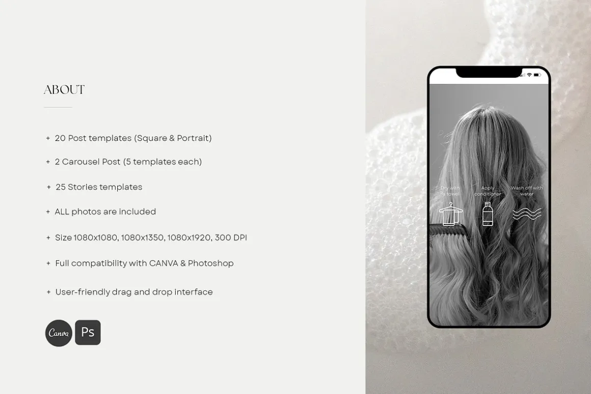 CANVA & PS/Skin Care Social Media
