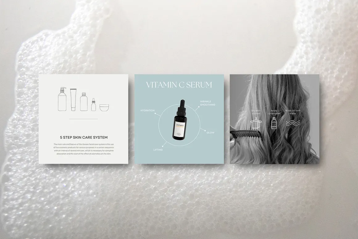 CANVA & PS/Skin Care Social Media