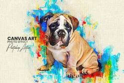 Canvas Art Photoshop Action
