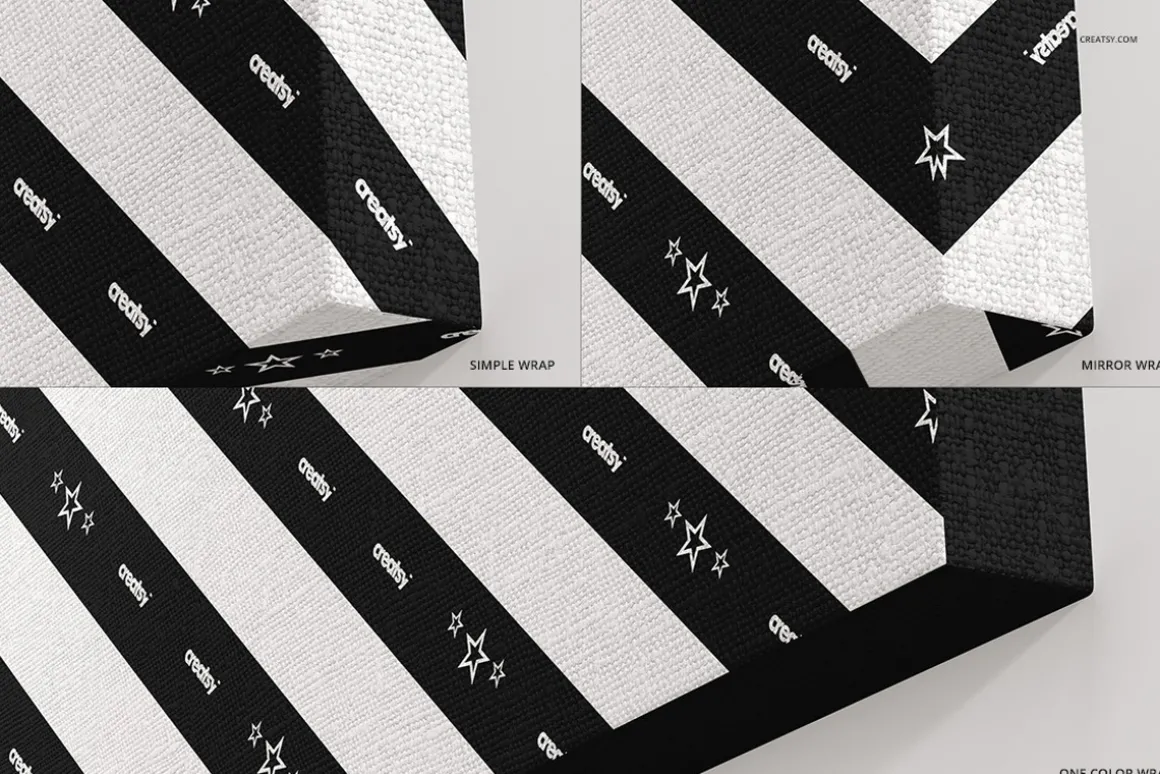 Canvas Print Many Sizes Mockup Set