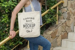 Canvas Tote Bag Mockups Pack Vol. 2