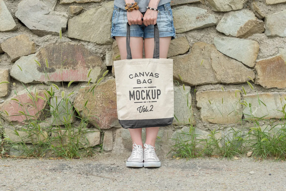 Canvas Tote Bag Mockups Pack Vol. 2