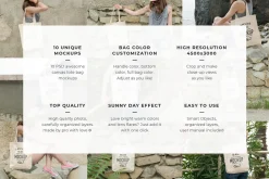 Canvas Tote Bag Mockups Pack Vol. 2