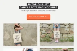 Canvas Tote Bag Mockups Pack Vol. 2