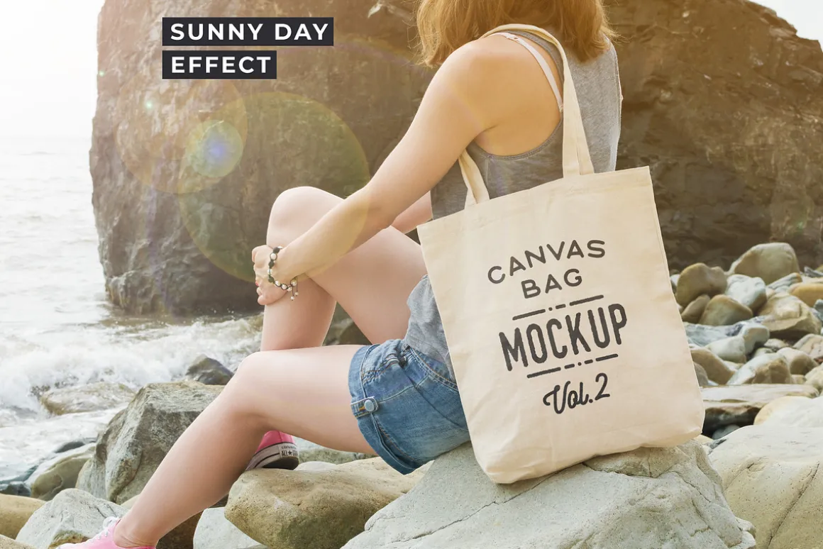 Canvas Tote Bag Mockups Pack Vol. 2