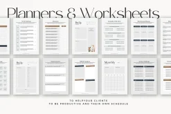 Canva Wellness Ebook WorkBook Olivia