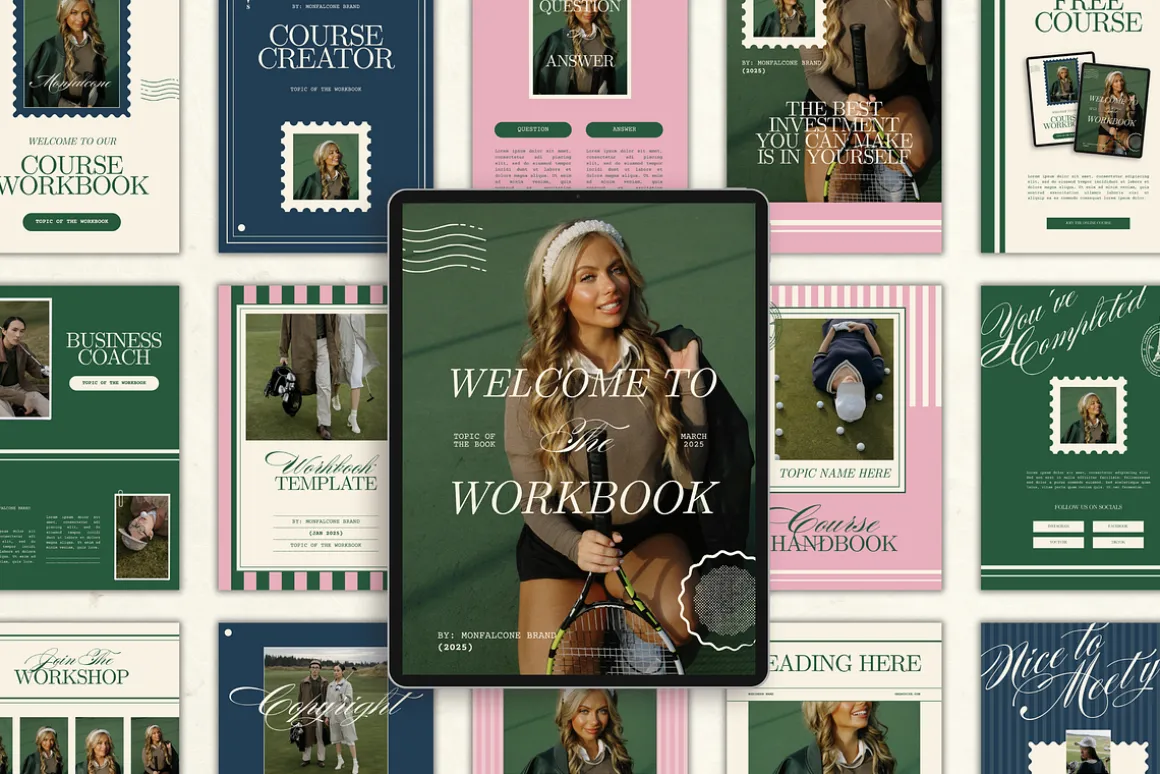 Canva Workbook Template for Coaches
