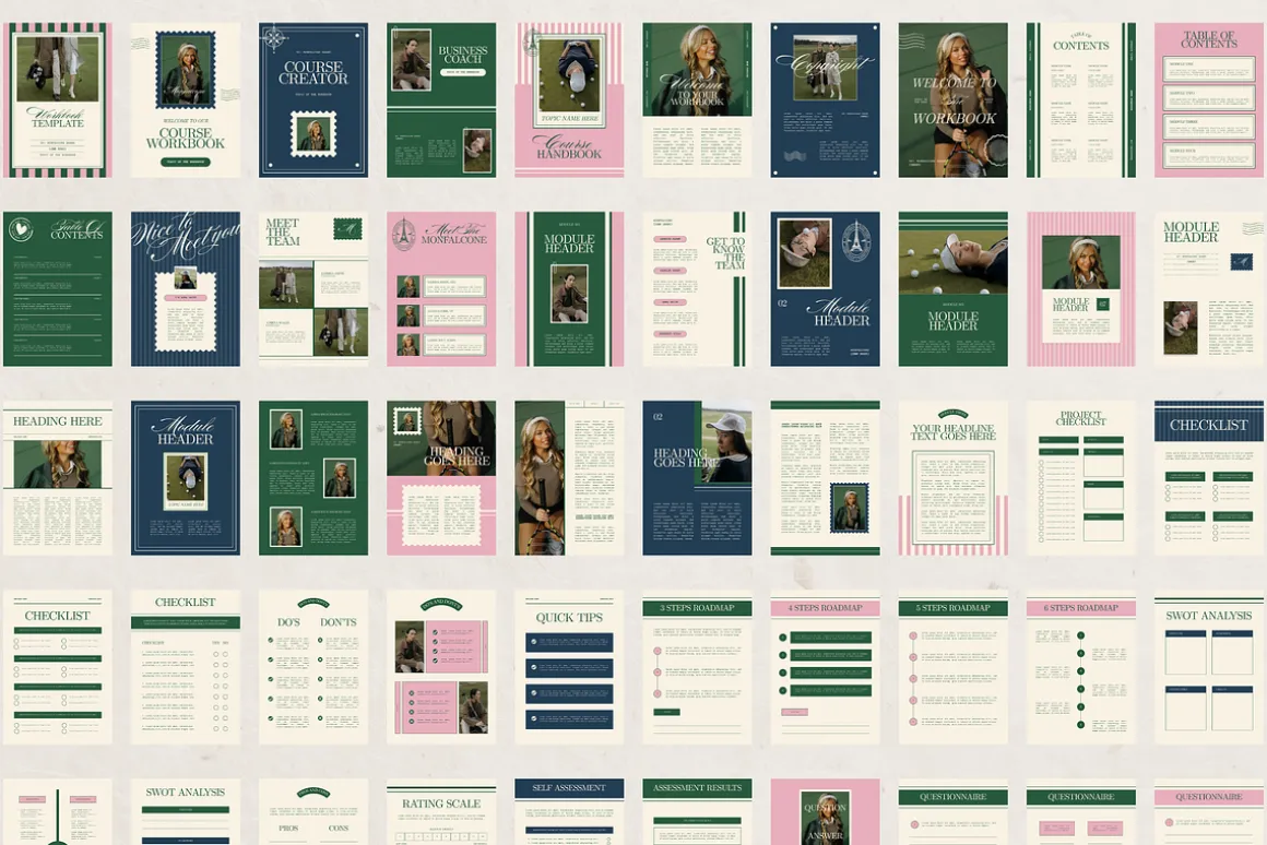 Canva Workbook Template for Coaches