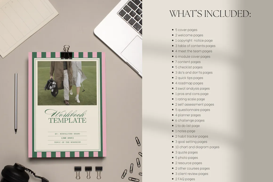 Canva Workbook Template for Coaches