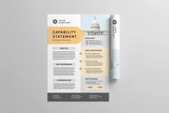 Capability Statement | Word & Indd