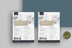 Capability Statement | Word & Indd