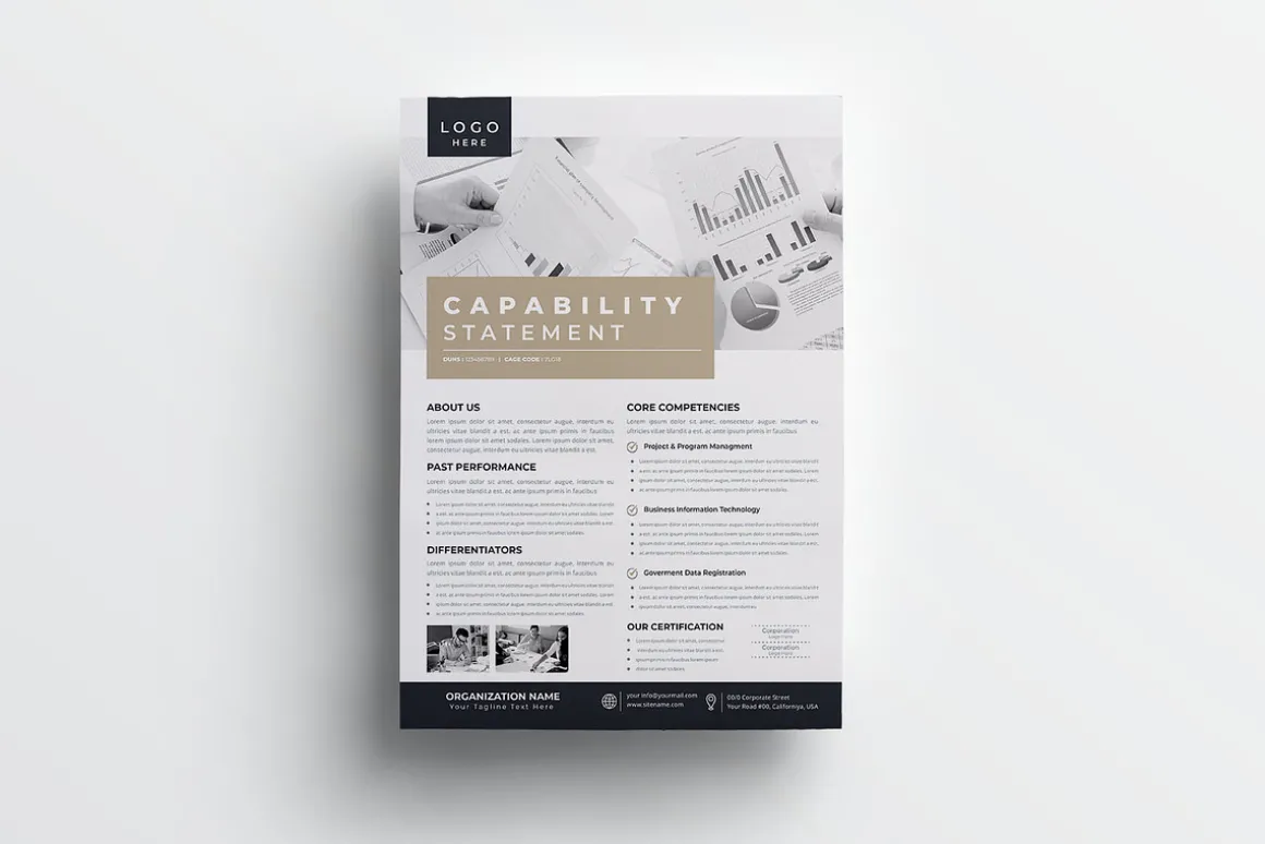 Capability Statement | Word & Indd