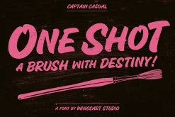 Captain Casual - A Sign Painter Font