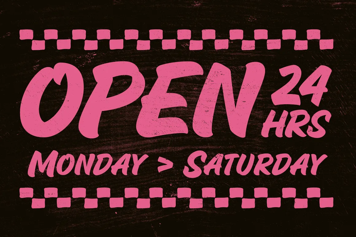 Captain Casual - A Sign Painter Font
