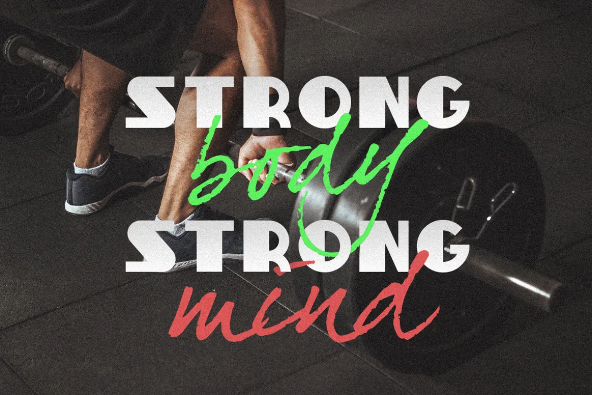 Captain Joe Bold & Strong Typeface