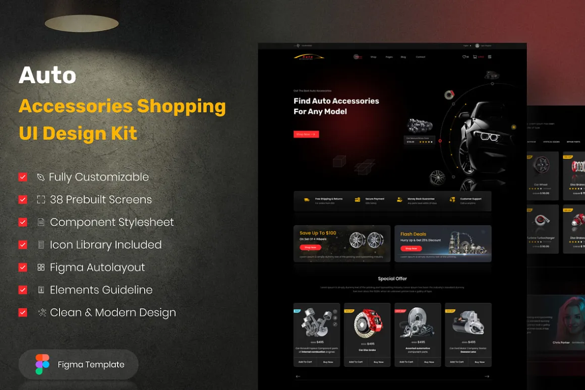 Car Parts & auto Accessories Store