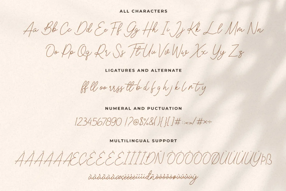 Caramella Modern Script Font