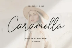 Caramella Modern Script Font