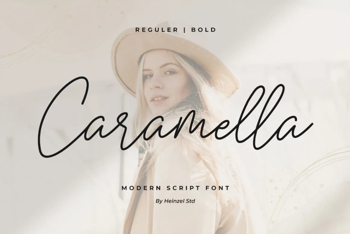 Caramella Modern Script Font