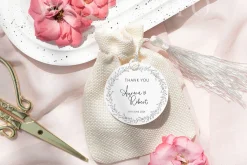 Card Mockup Round Tag Label PRG