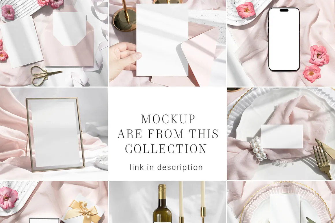 Card Mockup Round Tag Label PRG