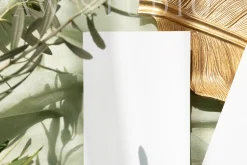 Card Mockup 4x9 Menu Olive p2
