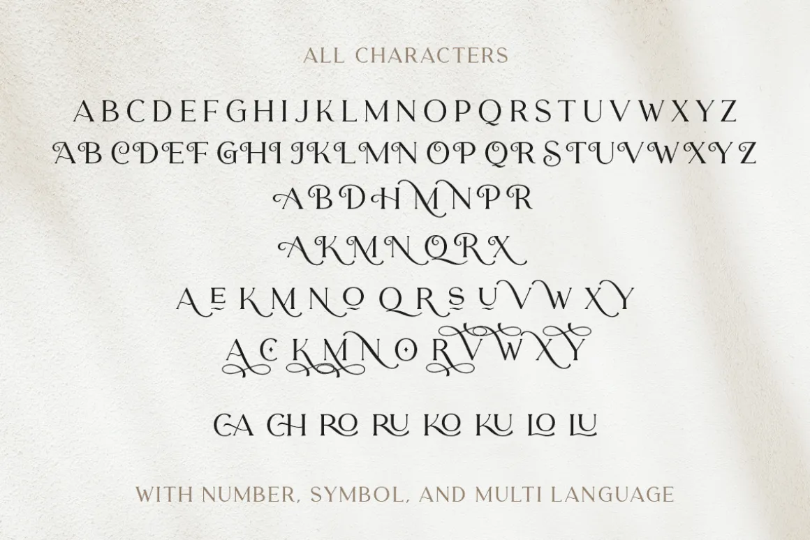 Carentro - Classy Serif