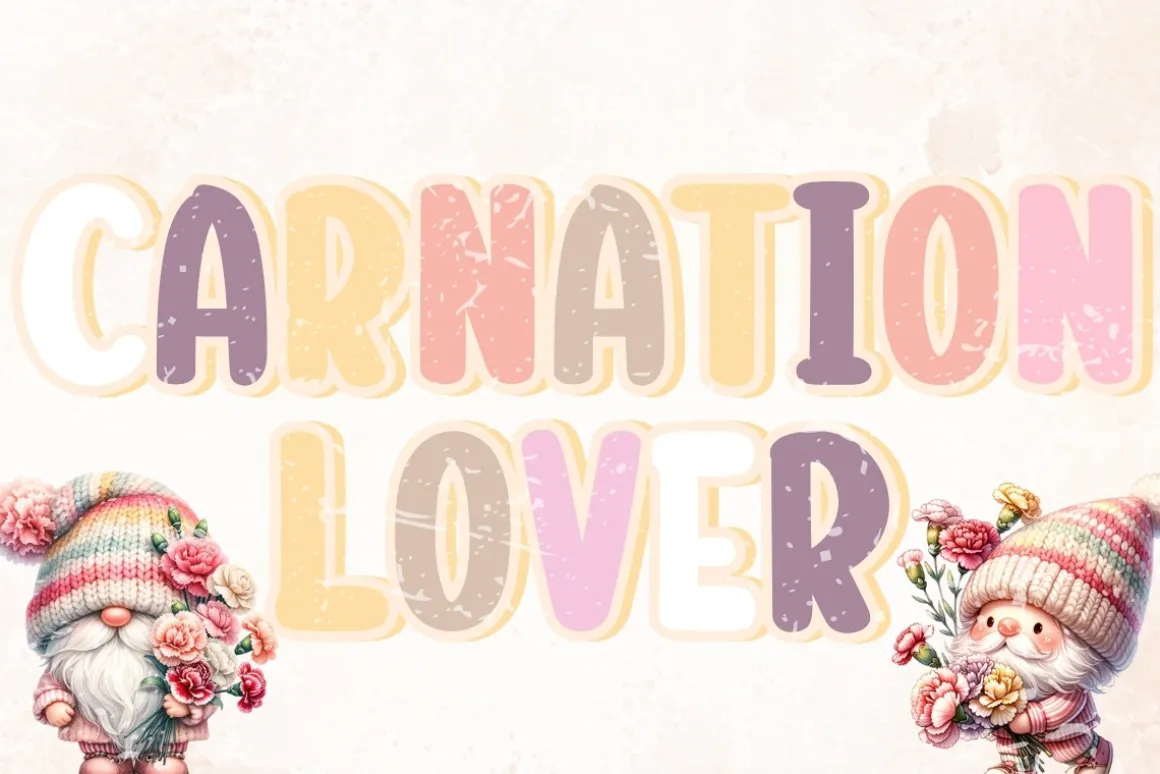 CARNATION LOVER - Handwriting
