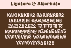 Caroline Everett - Handdrawn Font