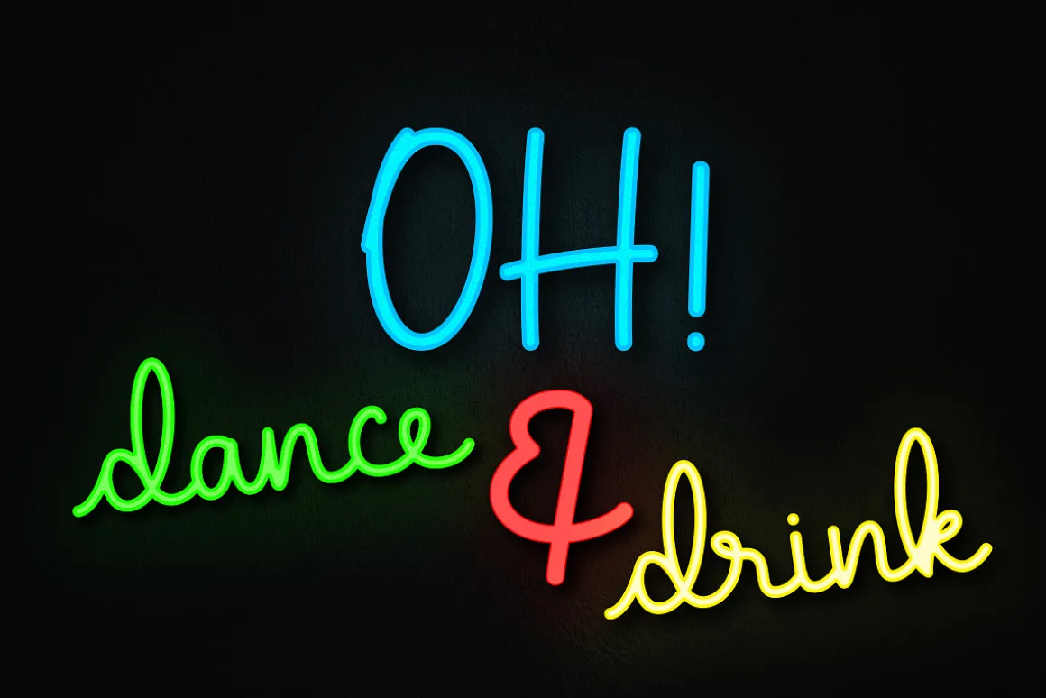 Caroline - monoline script font