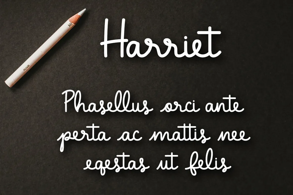 Caroline - monoline script font