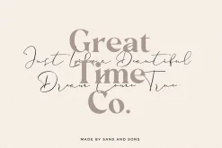 Carphe | Modern Luxury Font