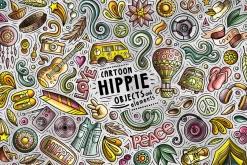 -80% Cartoon Doodle Clipart Bundle 2