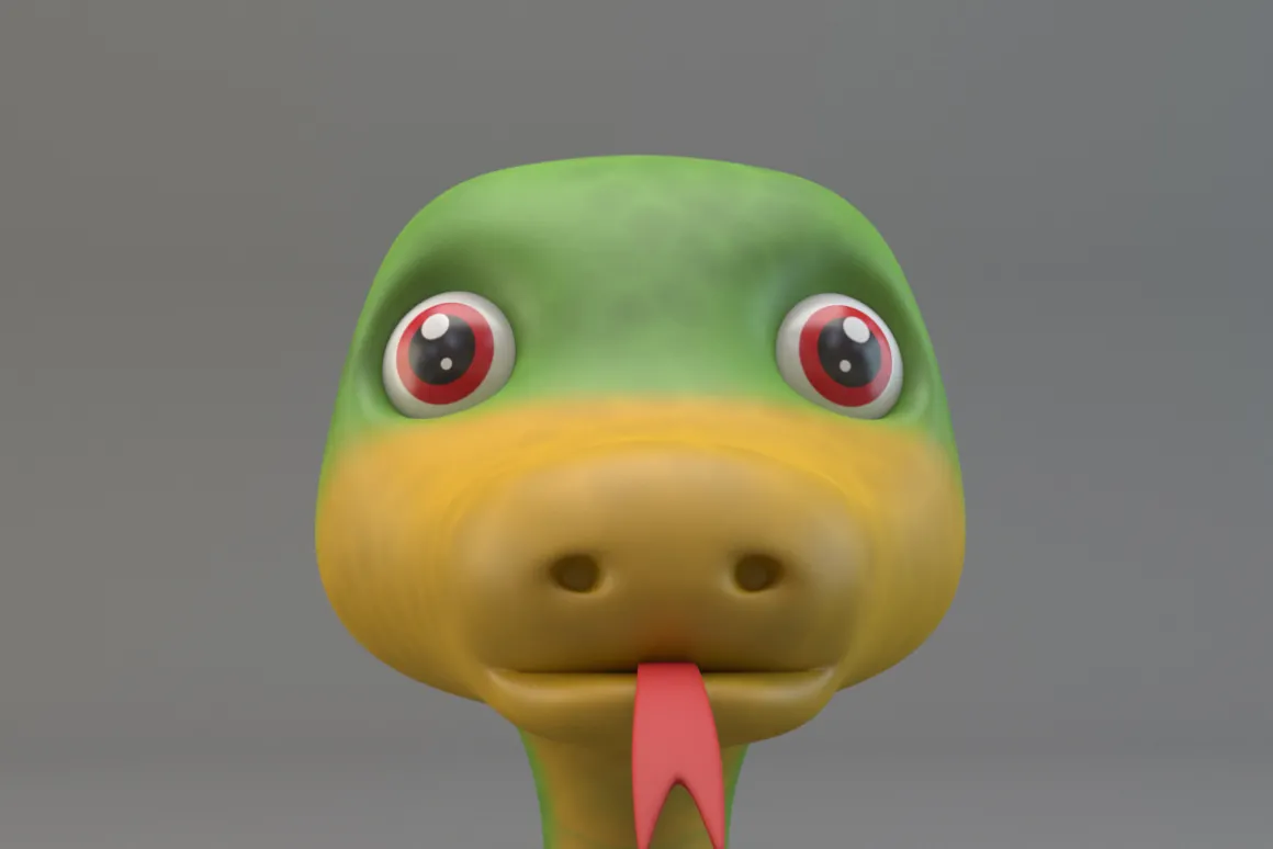 Cartoon Snake