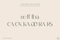 Casablanca - Sleek & Exotic Serif