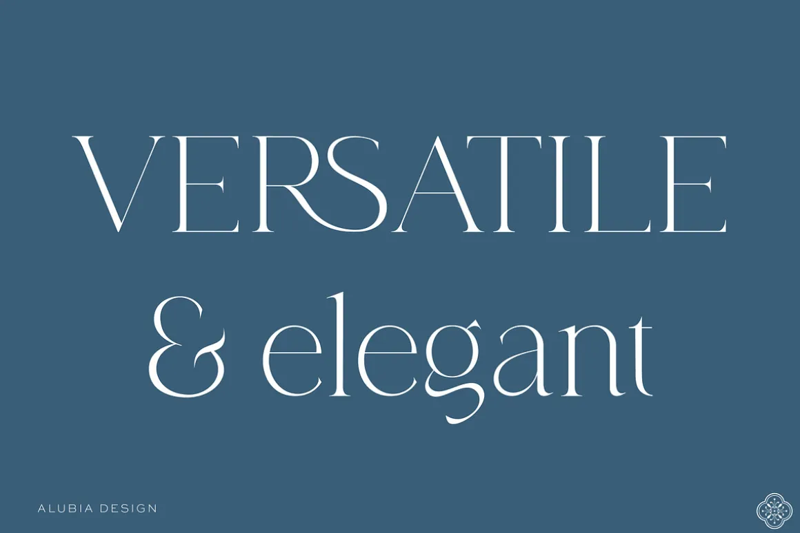 Casablanca - Sleek & Exotic Serif