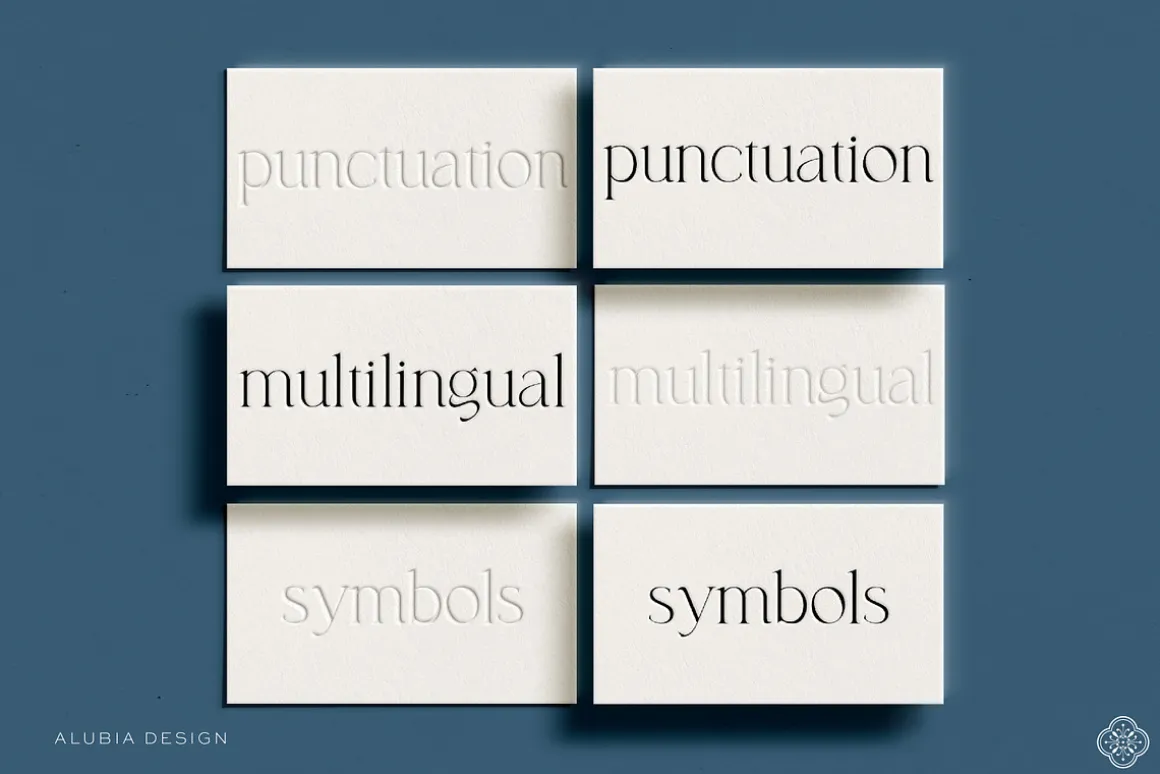 Casablanca - Sleek & Exotic Serif