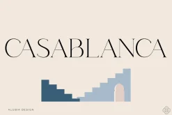 Casablanca - Sleek & Exotic Serif