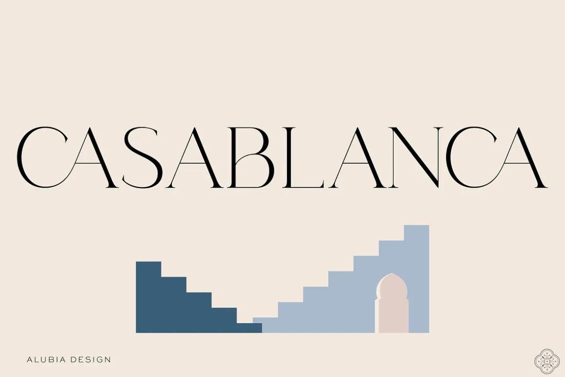 Casablanca - Sleek & Exotic Serif